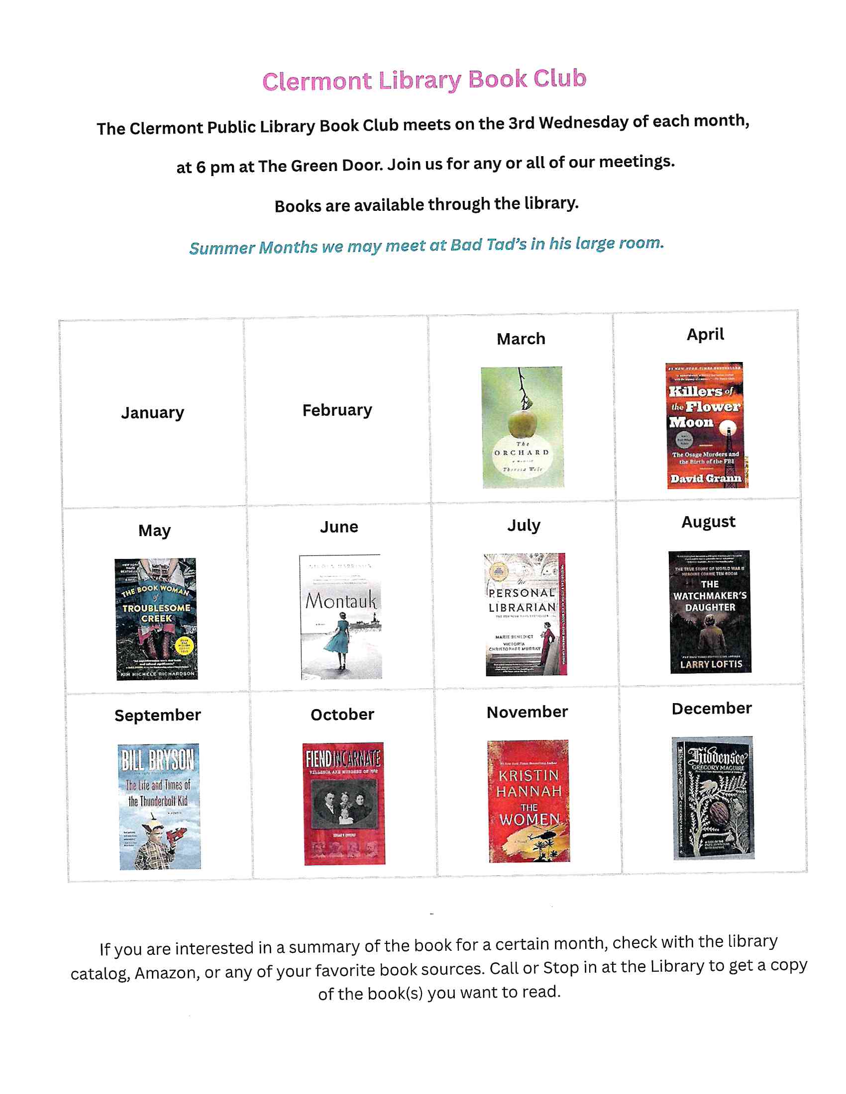 Clermont Public Library Clermont Public Library